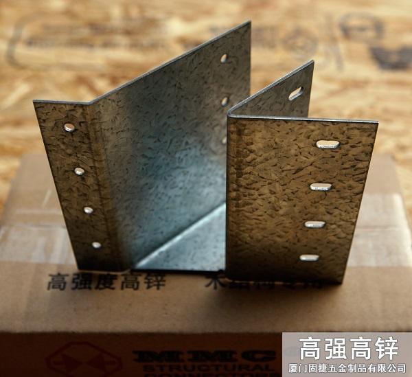 JUS-38A45R_45°梁托连接件-45度梁托-托梁连接件-U型木屋连接件